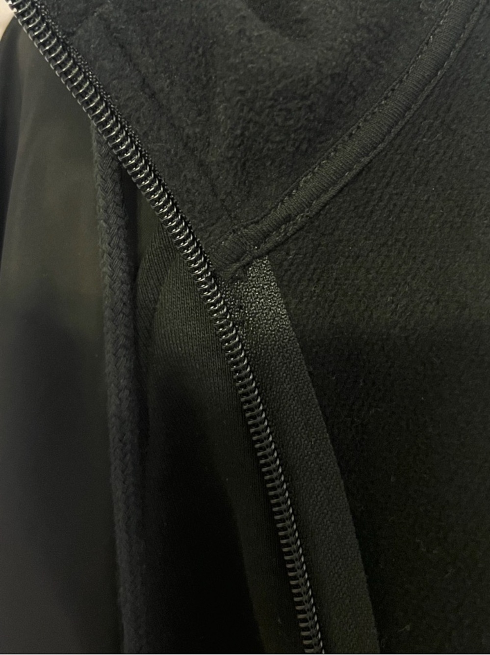 Alo Mixed Media Full Zip Hoodie - Picture 5 of 6